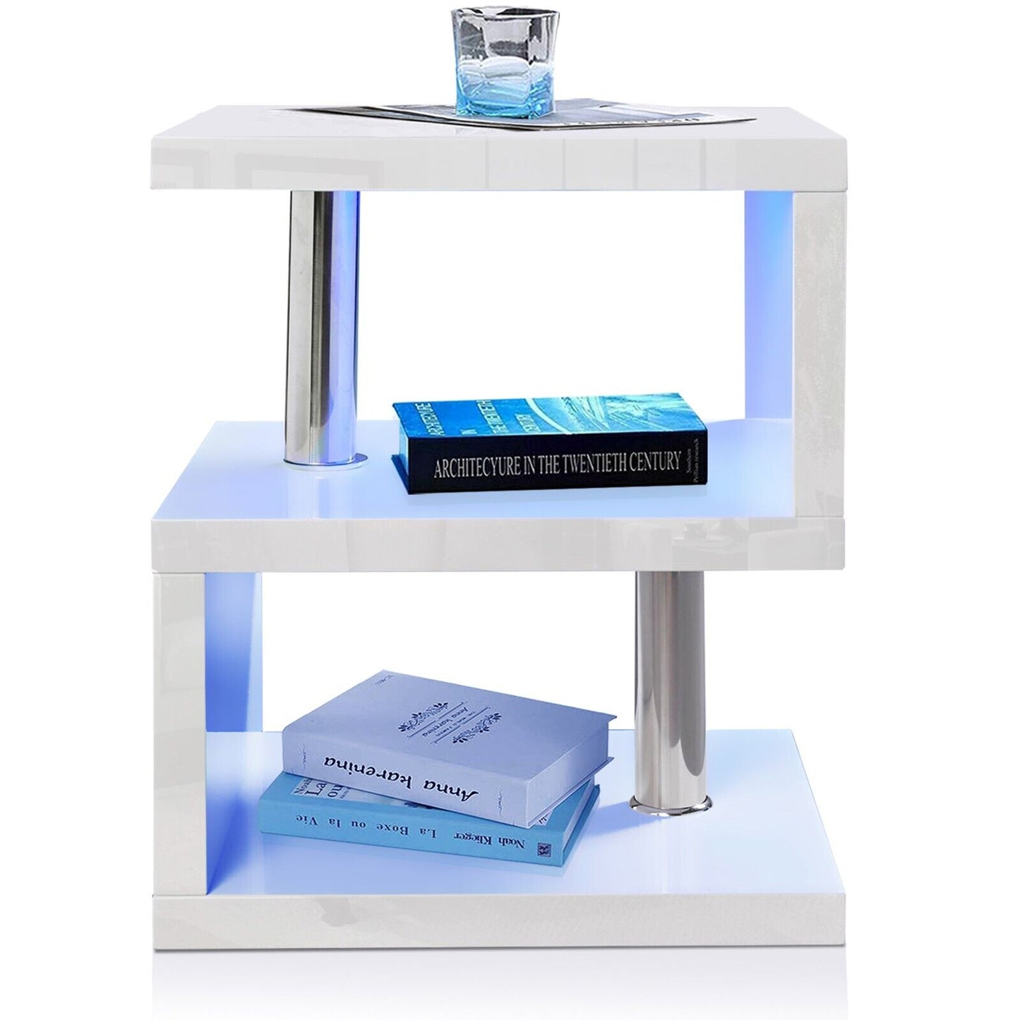 High Gloss Sofa End Coffee Table Bedside Table