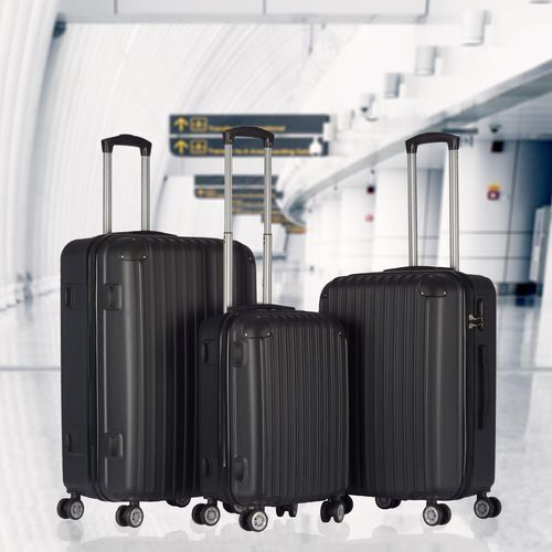 13/20/24/28" ABS Hard Shell Suitcase Set 4