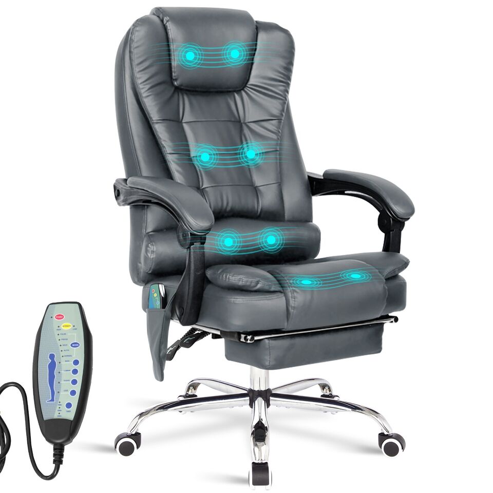 Massage Office Chair Swivel Recliner Computer Desk Gaming Chair