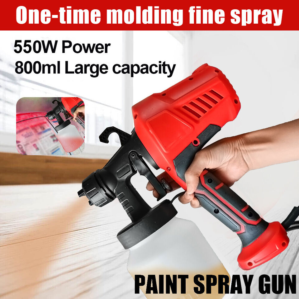 Electric Paint Spray Gun Machine Set