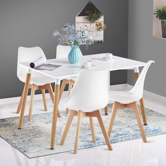 Dining Table and Chairs ( Set of 4 Chair & 1 Table )