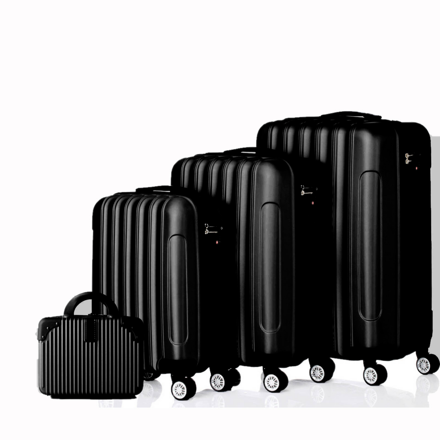 13/20/24/28" ABS Hard Shell Suitcase Set 4