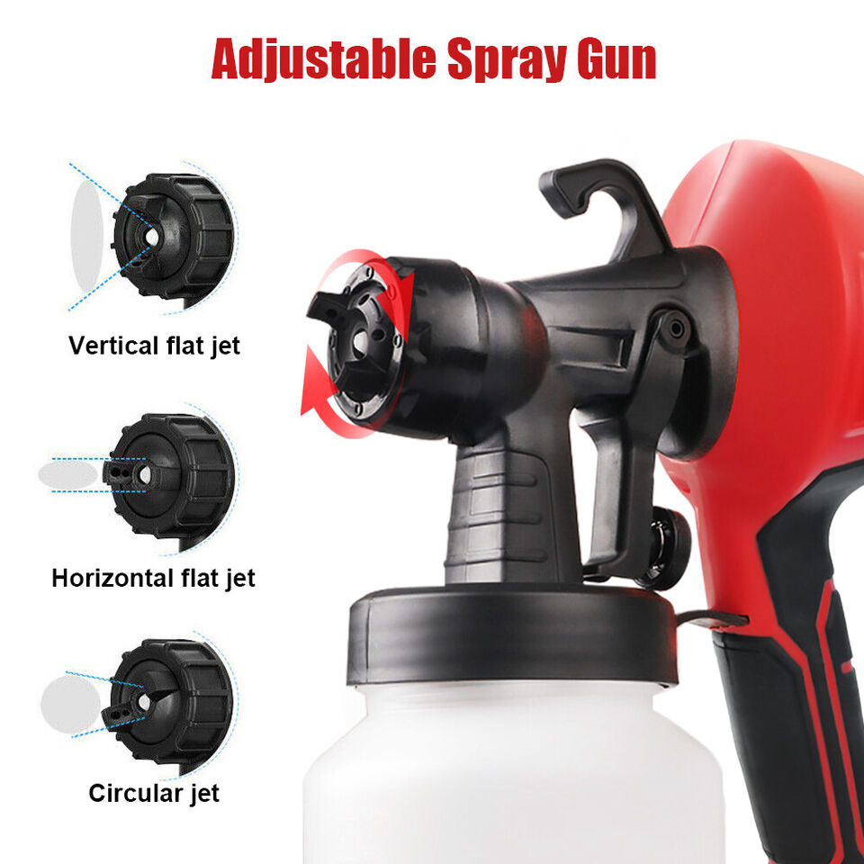 Electric Paint Spray Gun Machine Set