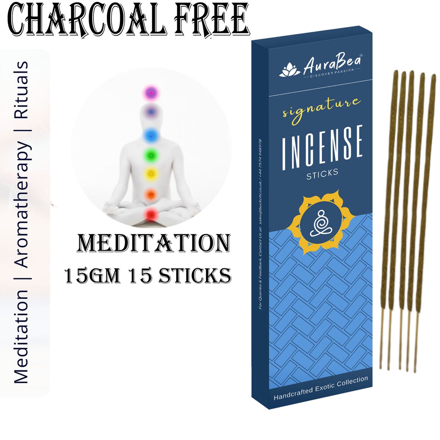 ️ Aurabea Incense Sticks Nag Champa From 99p Insence Joss 15g Mix Match Genuine