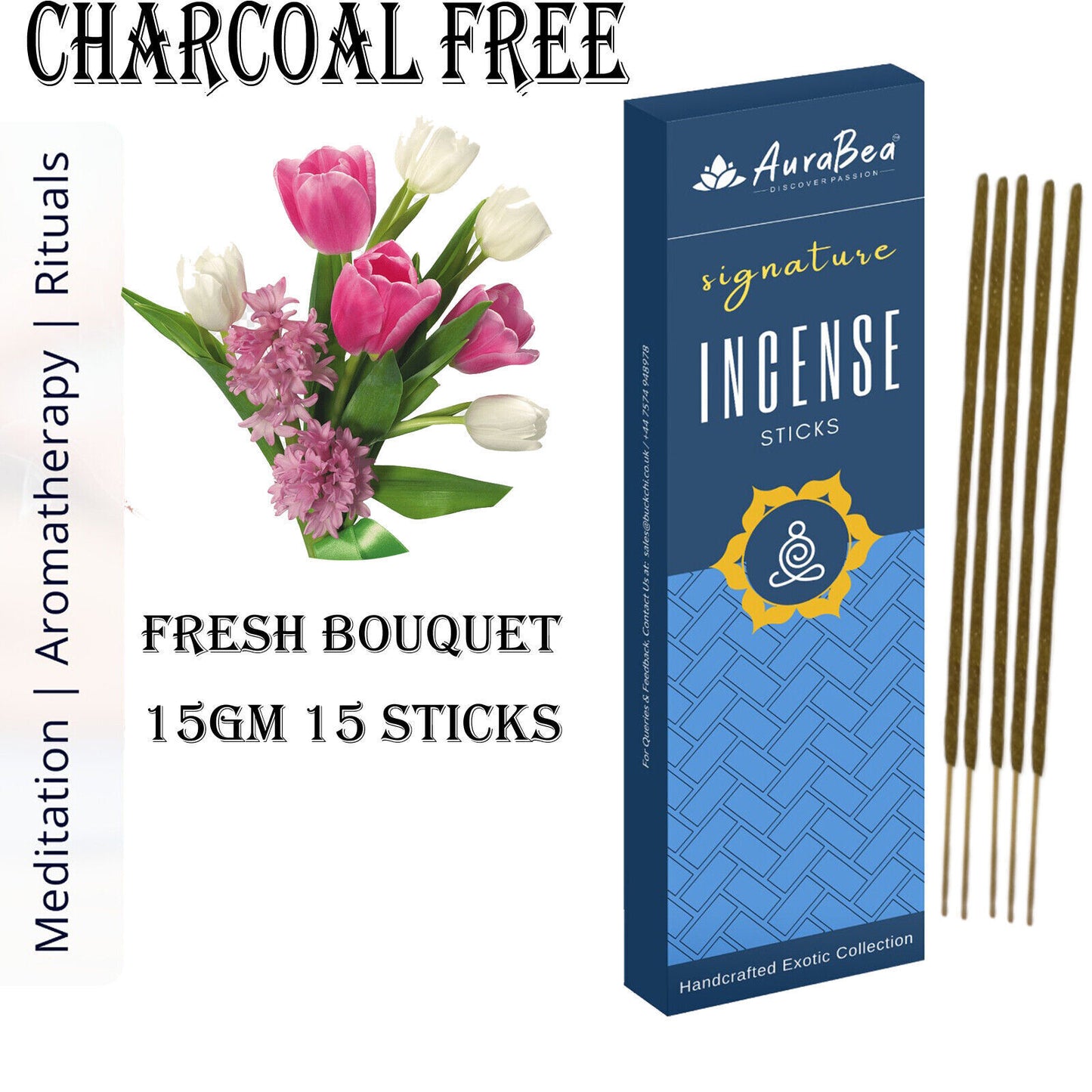 Agarbatti Incense Sticks Nag Champa From 99p Insence Joss 15g Mix Match Genuine