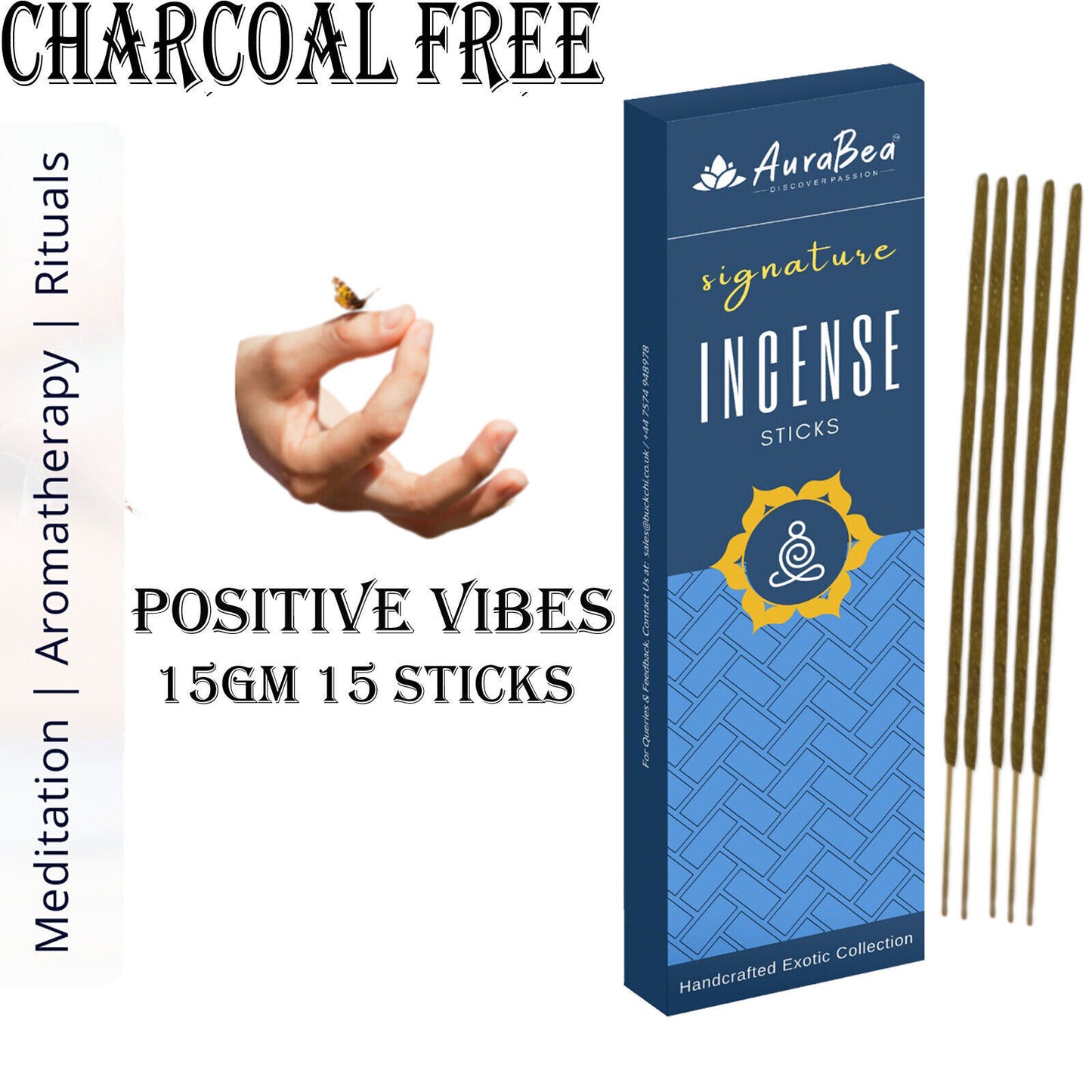 Agarbatti Incense Sticks Nag Champa From 99p Insence Joss 15g Mix Match Genuine