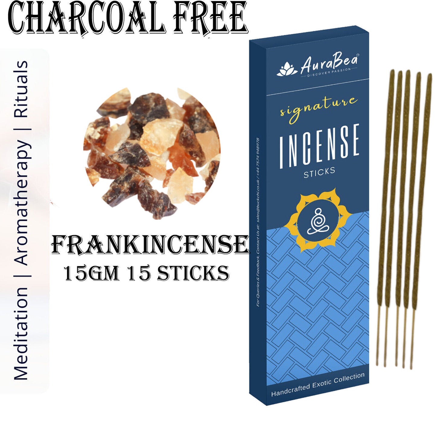 10PCS SET Incense Sticks Nag Champa From Genuine Agarbatti Insence 15g Mix Match