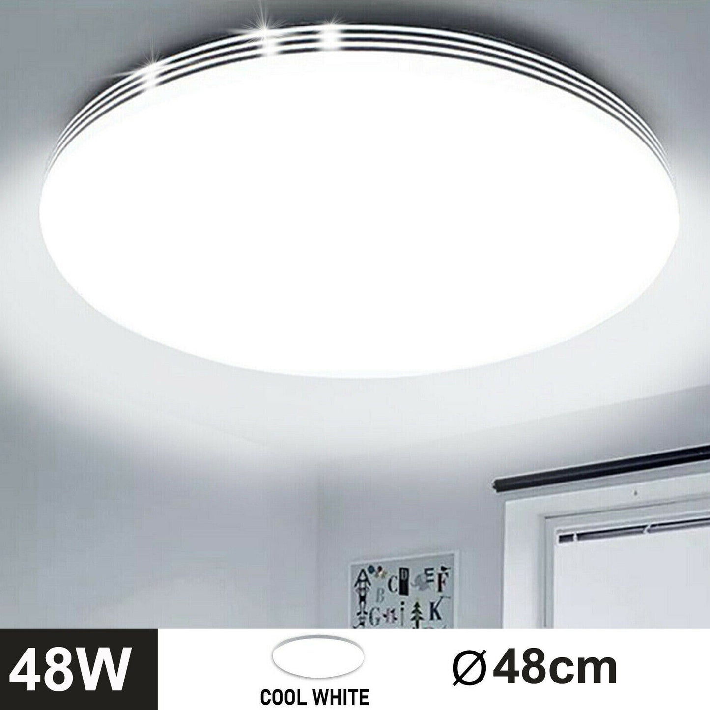 LED Ceiling Light Round Panel Down Lights