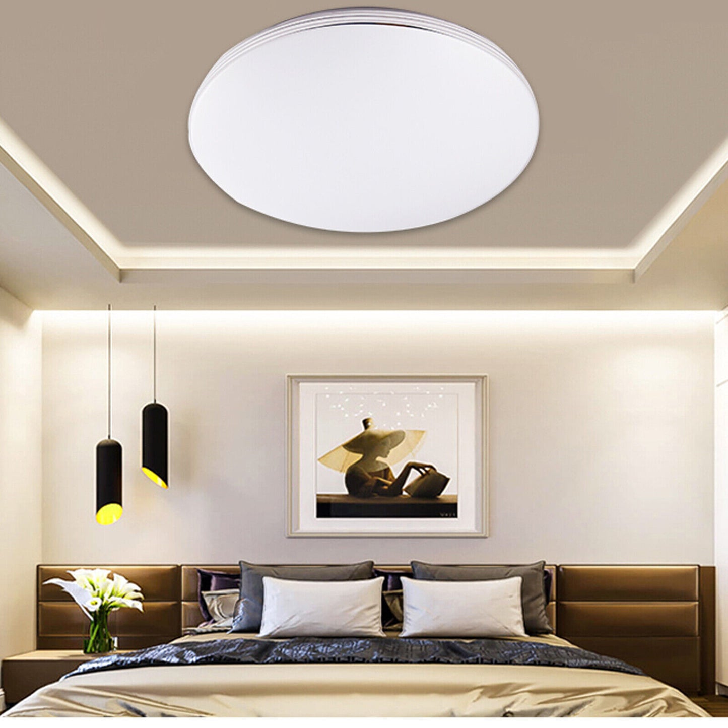 LED Ceiling Light Round Panel Down Lights