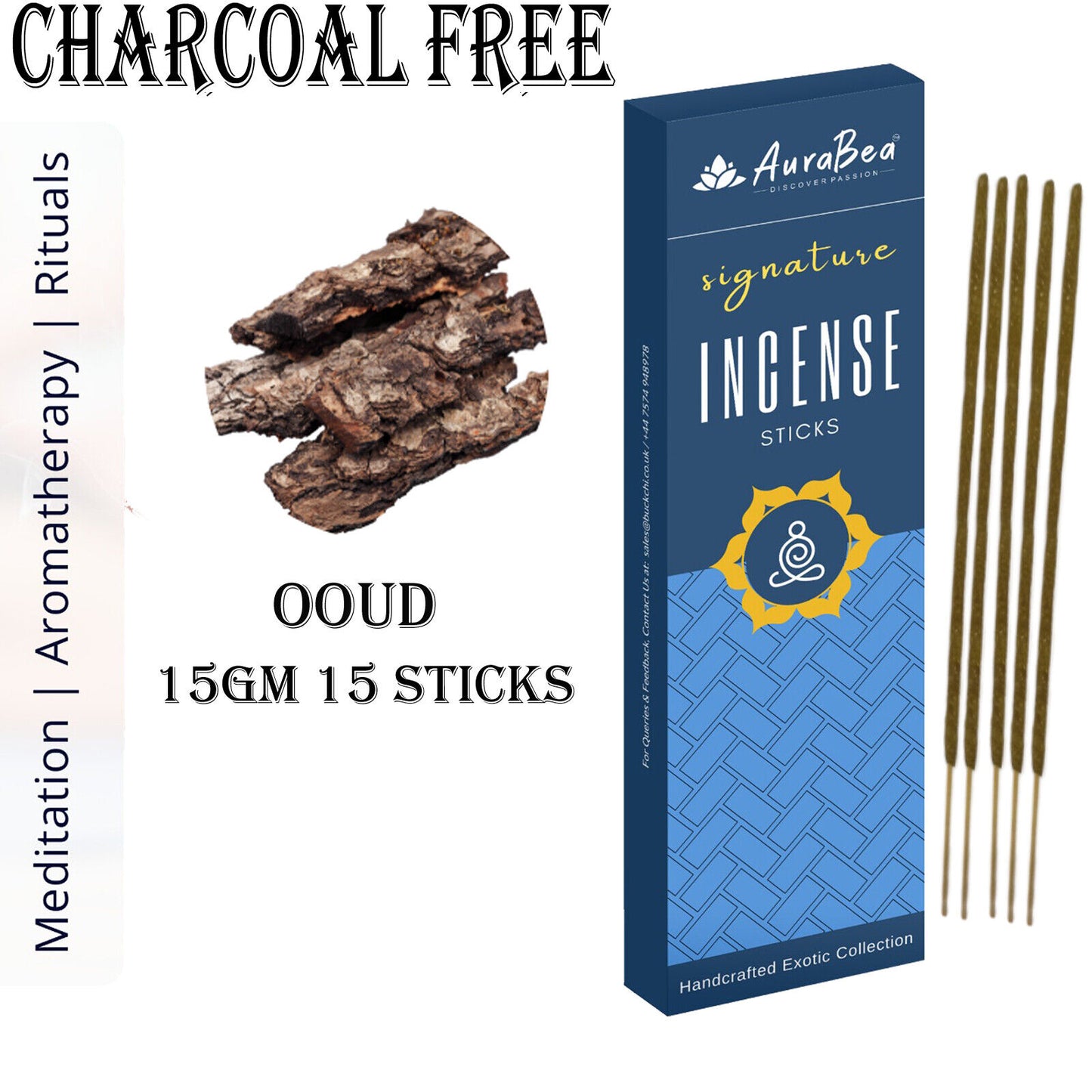 ️ Aurabea Incense Sticks Nag Champa From 99p Insence Joss 15g Mix Match Genuine