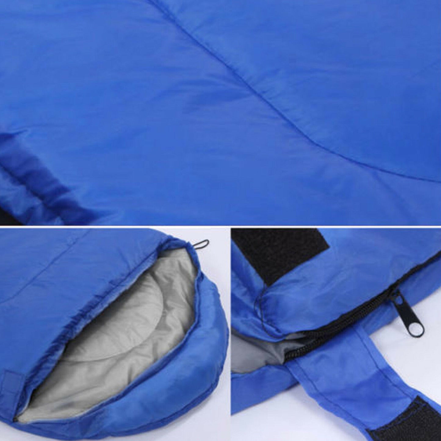 SINGLE ZIP UP ADULT SLEEPING BAG CAMPING