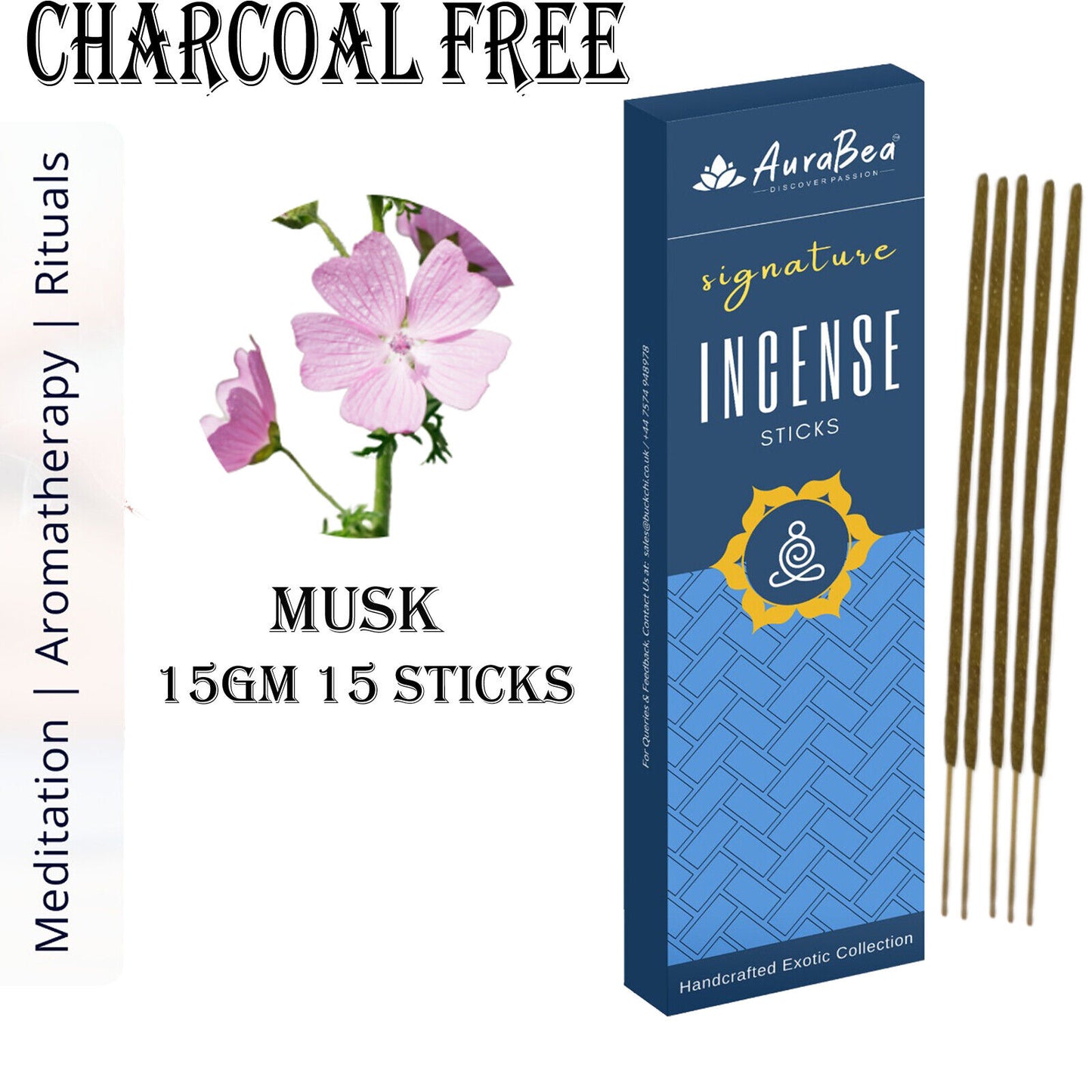 ️ Aurabea Incense Sticks Nag Champa From 99p Insence Joss 15g Mix Match Genuine