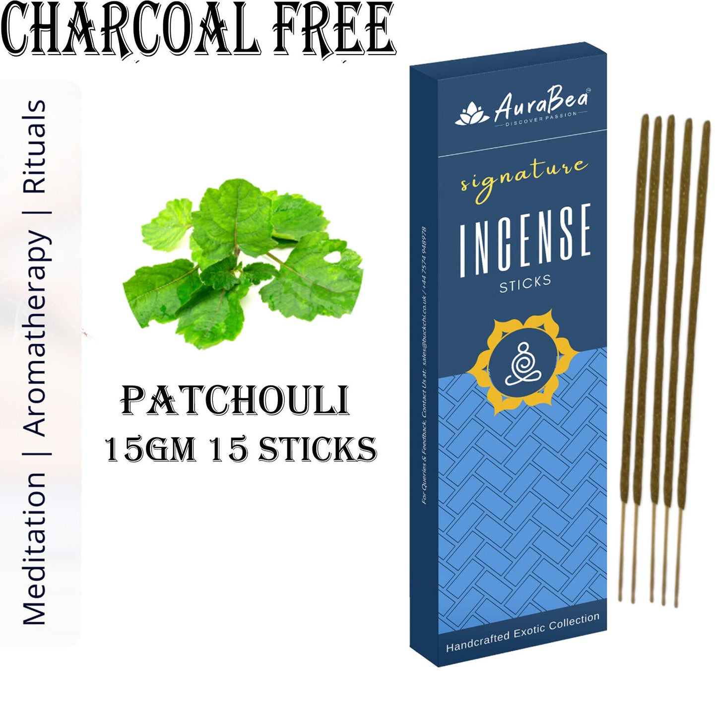 ️ Aurabea Incense Sticks Nag Champa From 99p Insence Joss 15g Mix Match Genuine