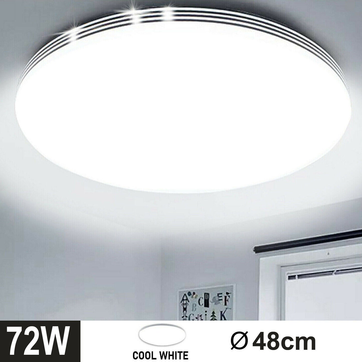 LED Ceiling Light Round Panel Down Lights