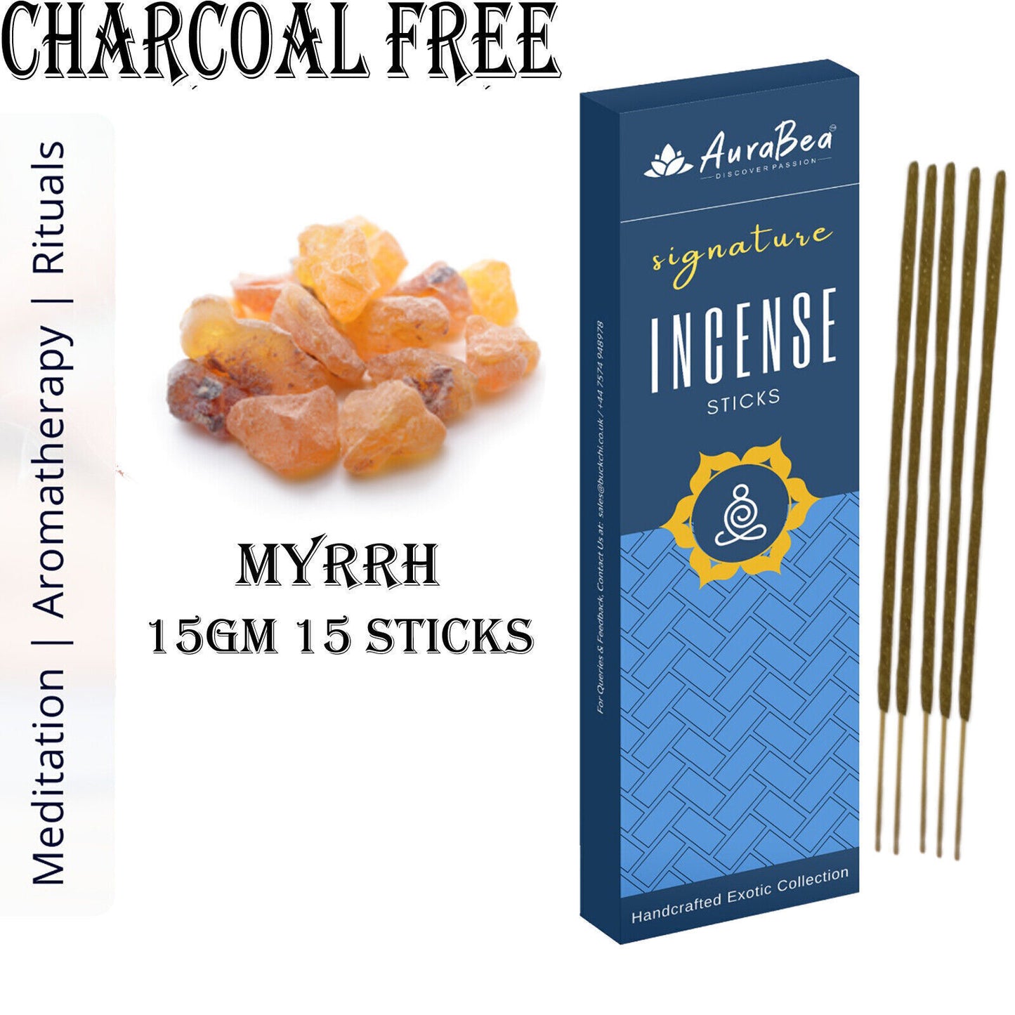 10PCS SET Incense Sticks Nag Champa From Genuine Agarbatti Insence 15g Mix Match