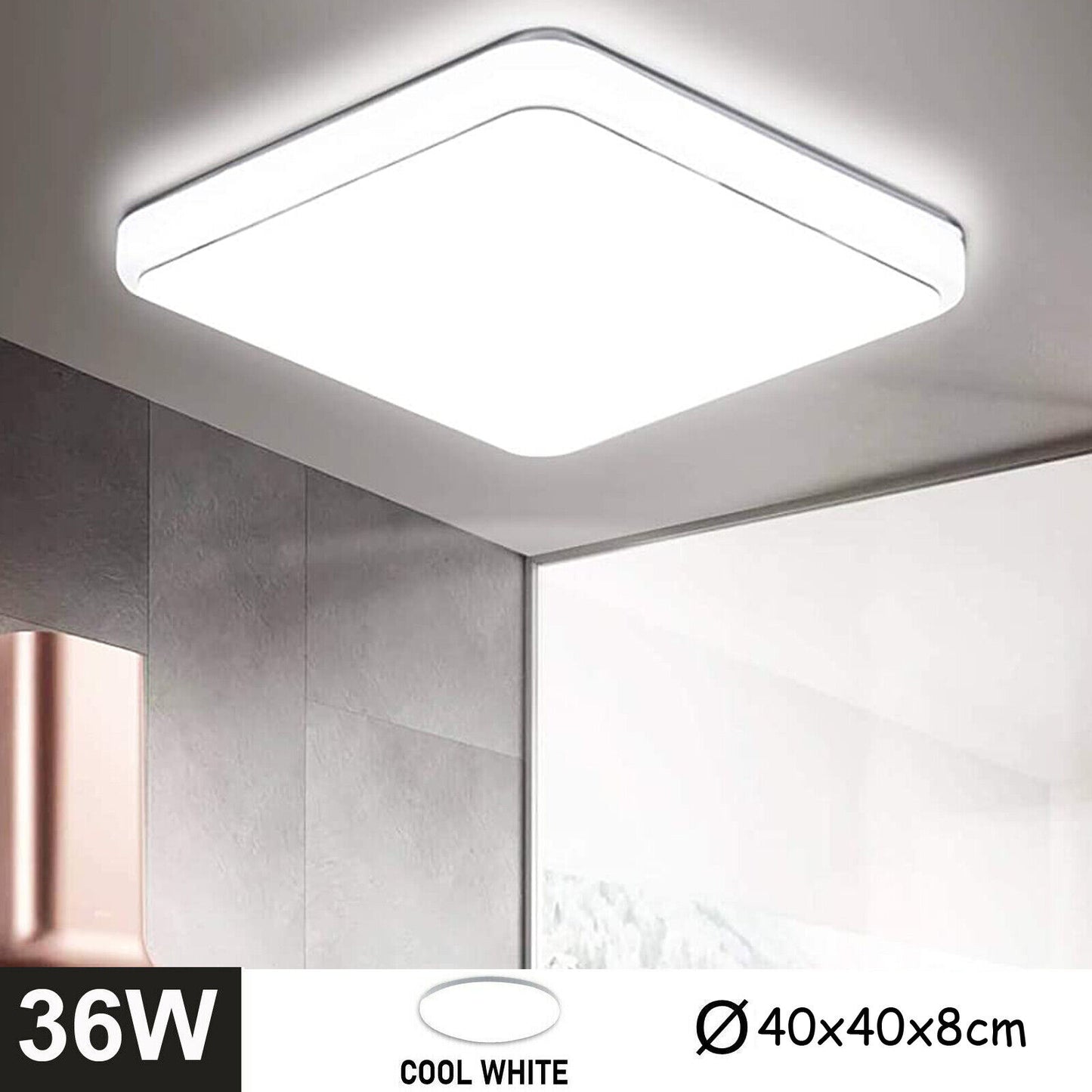 Modern Ceiling LED Light Square Panel