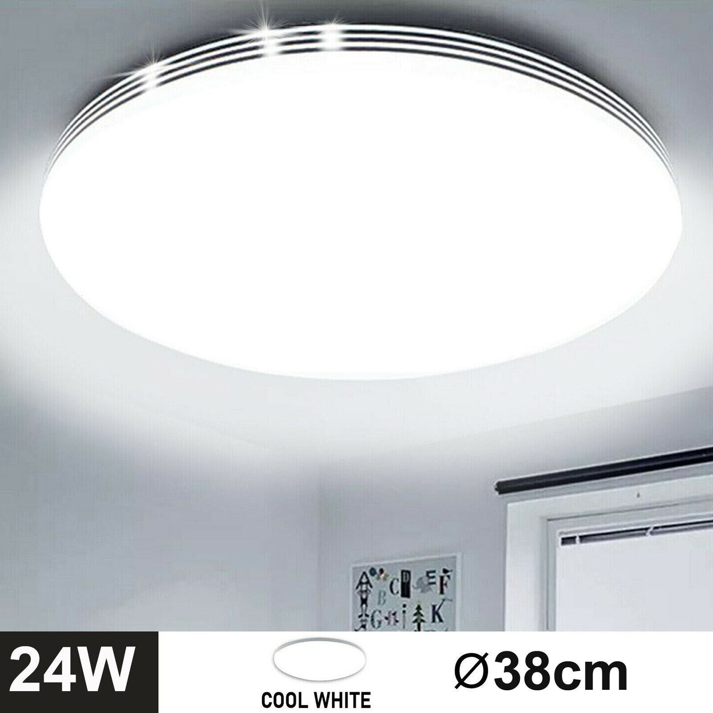 LED Ceiling Light Round Panel Down Lights