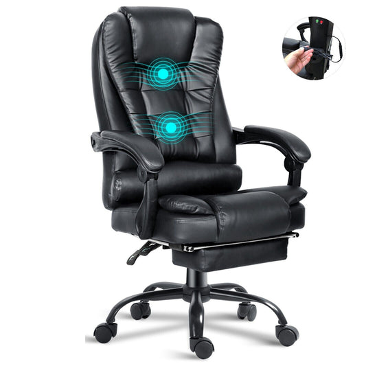 Executive Swivel Recliner Chair With Massager