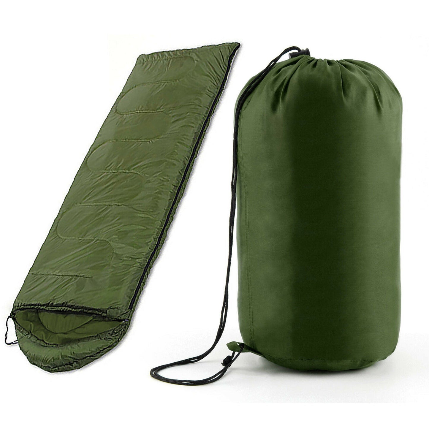 SINGLE ZIP UP ADULT SLEEPING BAG CAMPING