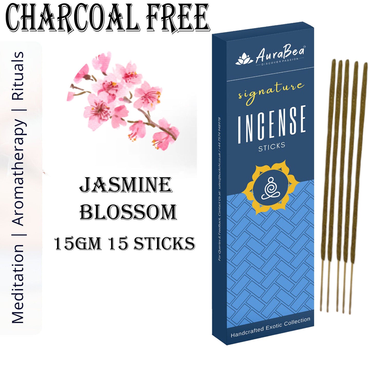 Agarbatti Incense Sticks Nag Champa From 99p Insence Joss 15g Mix Match Genuine