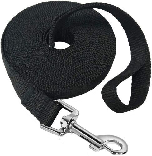 Dog Training Lead 8FT - 100FT Long Strong Tracking Leash Recall Line Made In UK