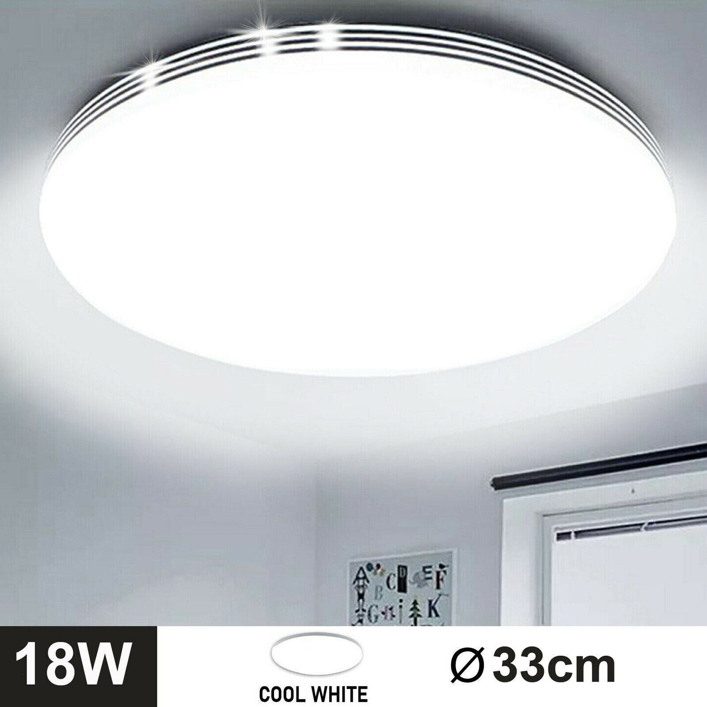 LED Ceiling Light Round Panel Down Lights