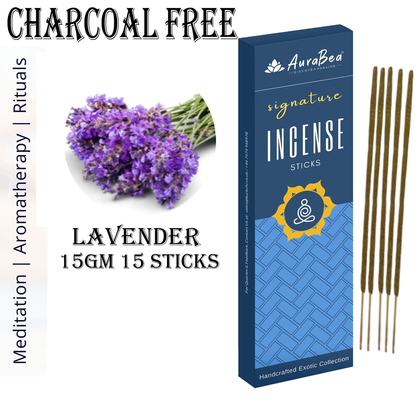 ️ Aurabea Incense Sticks Nag Champa From 99p Insence Joss 15g Mix Match Genuine