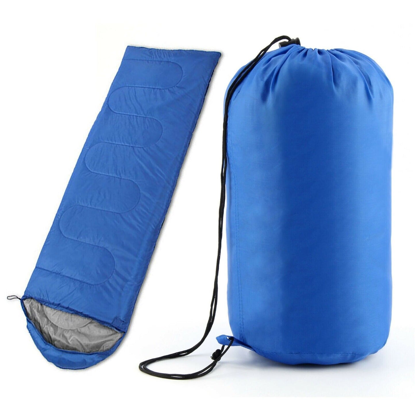 SINGLE ZIP UP ADULT SLEEPING BAG CAMPING