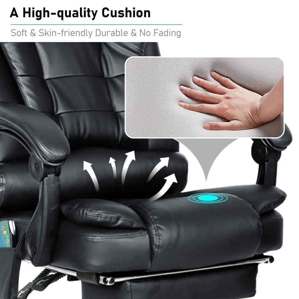 Massage Office Chair Swivel Recliner Computer Desk Gaming Chair