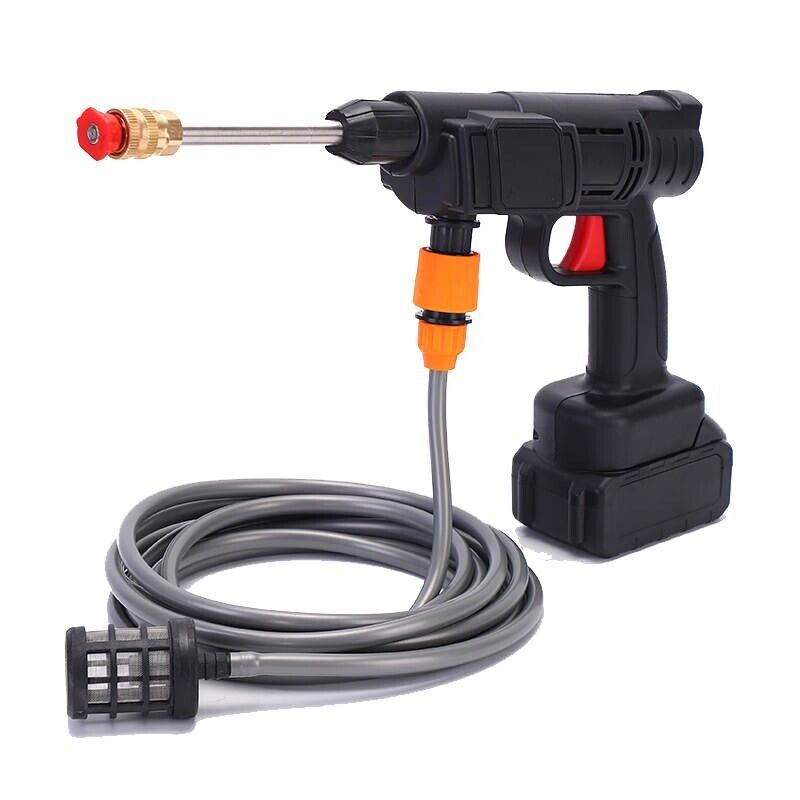 Portable Cordless High Pressure Car Washer Water Jet Gun